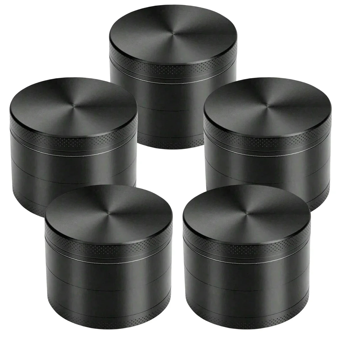 1.6/2inch Metal Herb Grinder Manual Tobacco Spice Mill Pepper Crusher Cigarette Raw Grass Grinder Smoking Kitchen Accessories