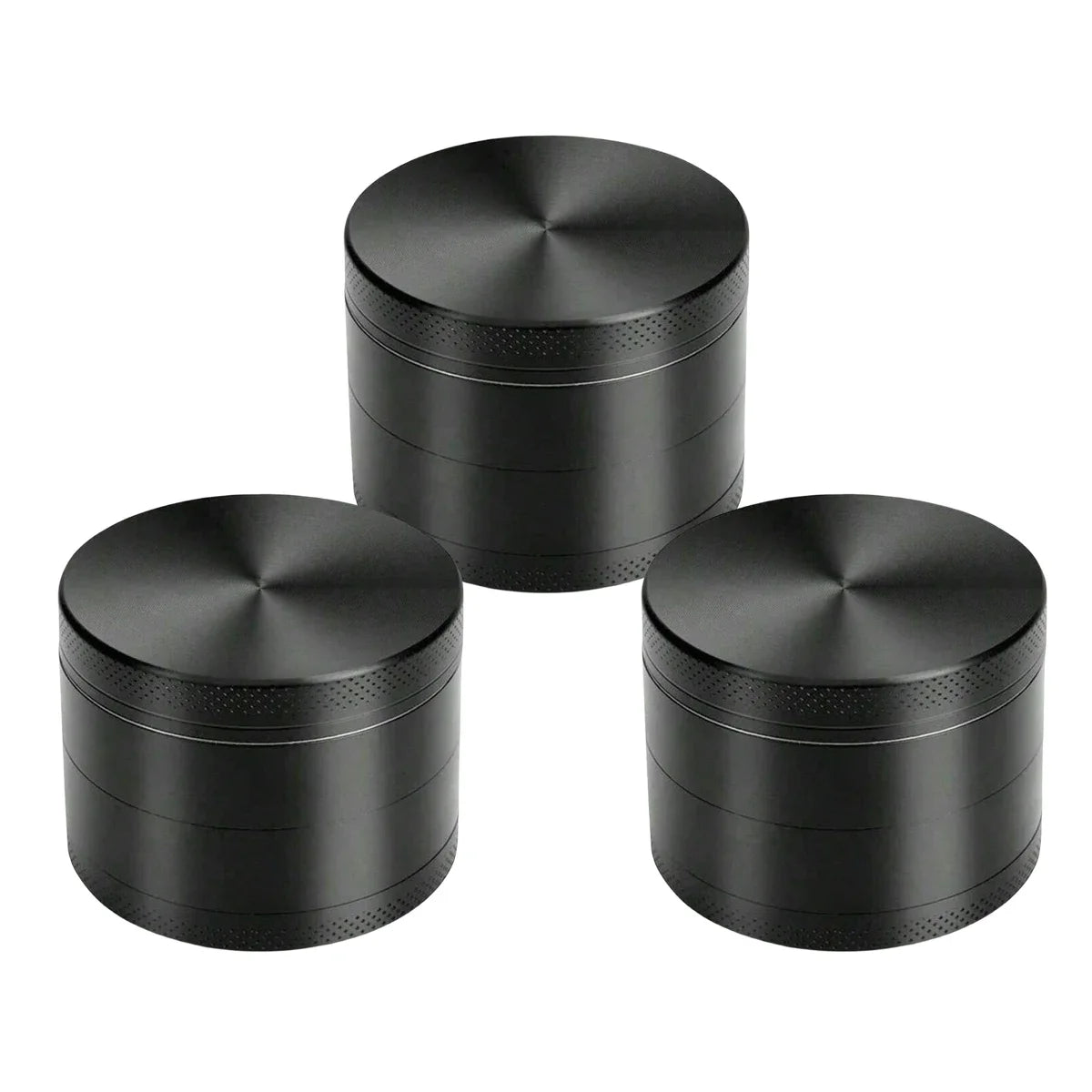 1.6/2inch Metal Herb Grinder Manual Tobacco Spice Mill Pepper Crusher Cigarette Raw Grass Grinder Smoking Kitchen Accessories