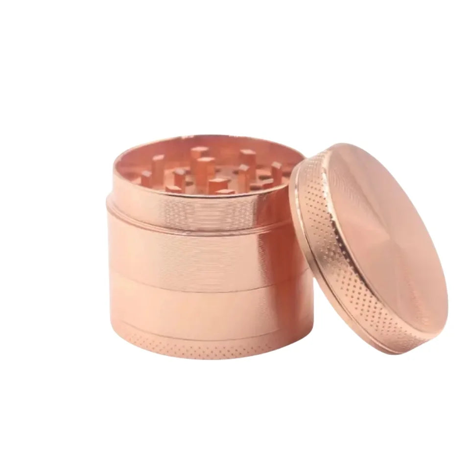 1.6/2inch Metal Herb Grinder Manual Tobacco Spice Mill Pepper Crusher Cigarette Raw Grass Grinder Smoking Kitchen Accessories