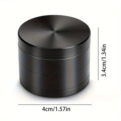 1.6/2inch Metal Herb Grinder Manual Tobacco Spice Mill Pepper Crusher Cigarette Raw Grass Grinder Smoking Kitchen Accessories
