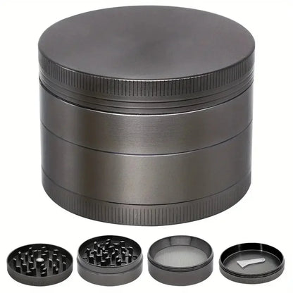 1.6/2inch Metal Herb Grinder Manual Tobacco Spice Mill Pepper Crusher Cigarette Raw Grass Grinder Smoking Kitchen Accessories