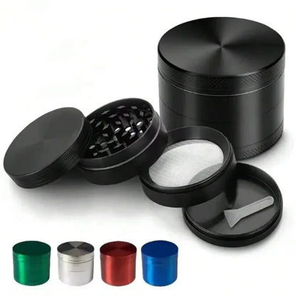 1.6/2inch Metal Herb Grinder Manual Tobacco Spice Mill Pepper Crusher Cigarette Raw Grass Grinder Smoking Kitchen Accessories